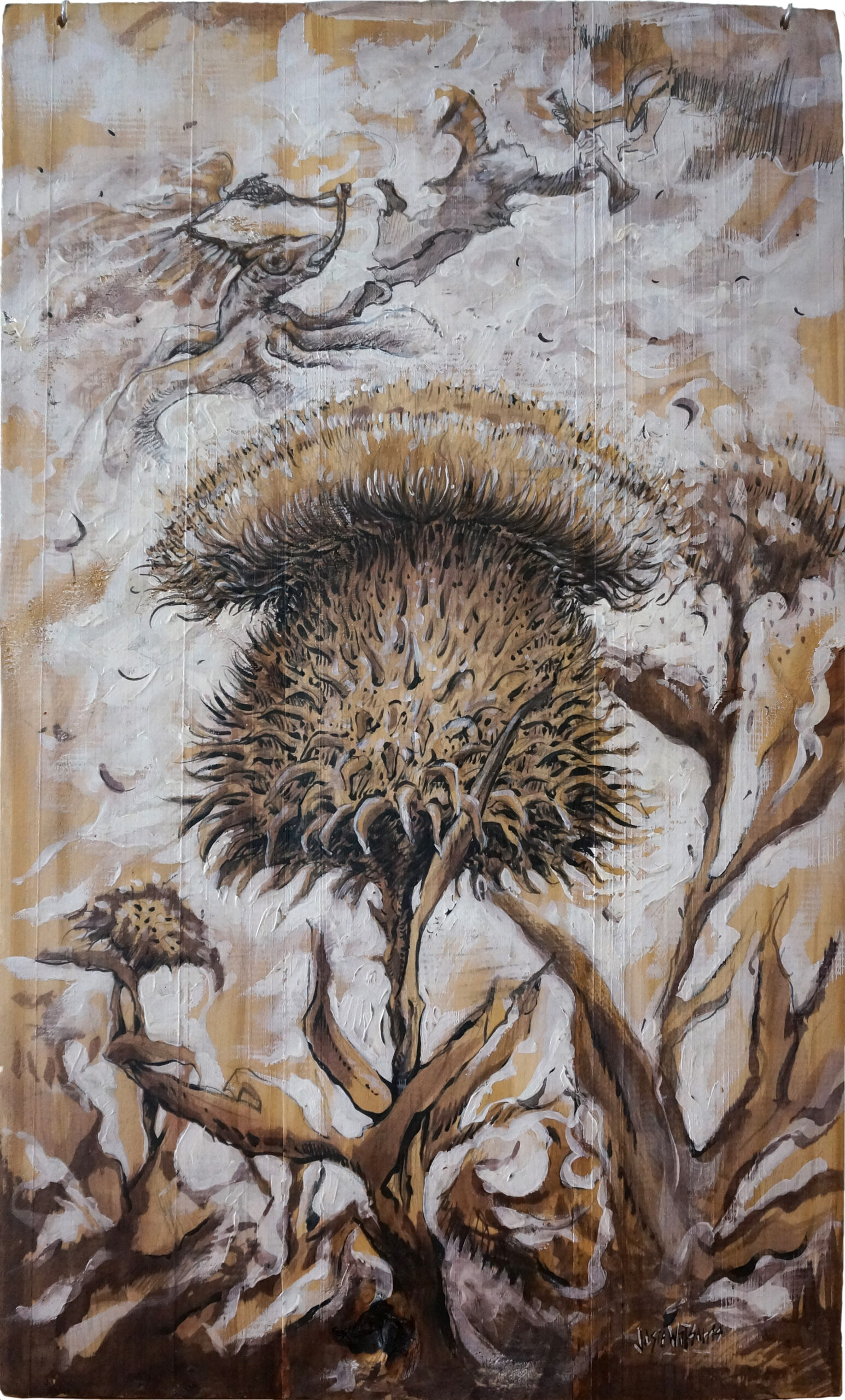 Esperando el tren Buenos Aires WatsOnArt Josie Watson Arte