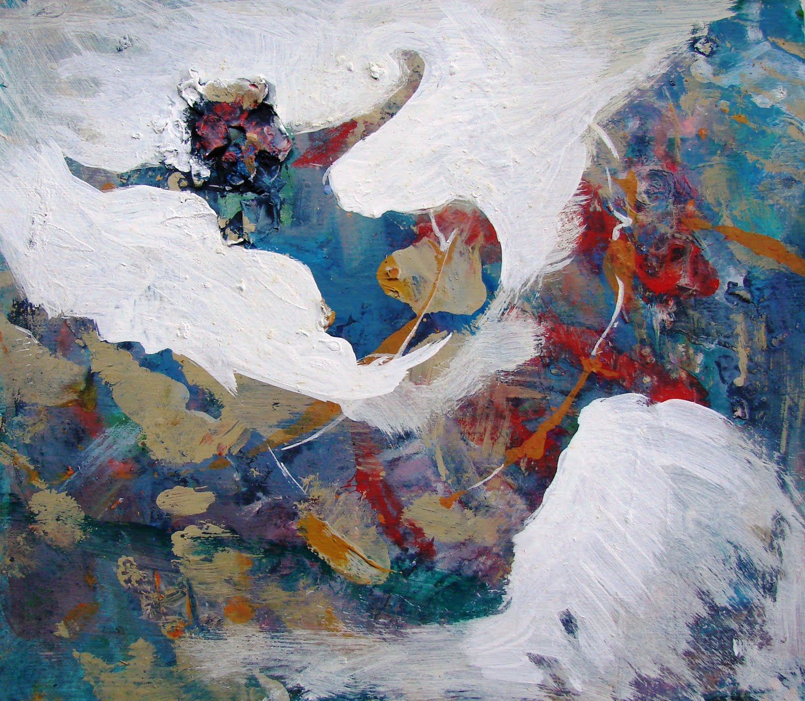 Art series - Pinturas - Nueva Figuracion56 Esperando el tren Buenos Aires WatsOnArt Josie Watson Arte